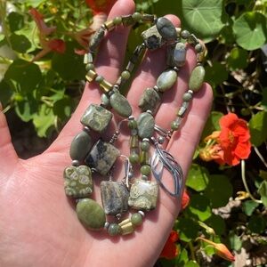 Natural Stone & Sterling Silver Set​​​​